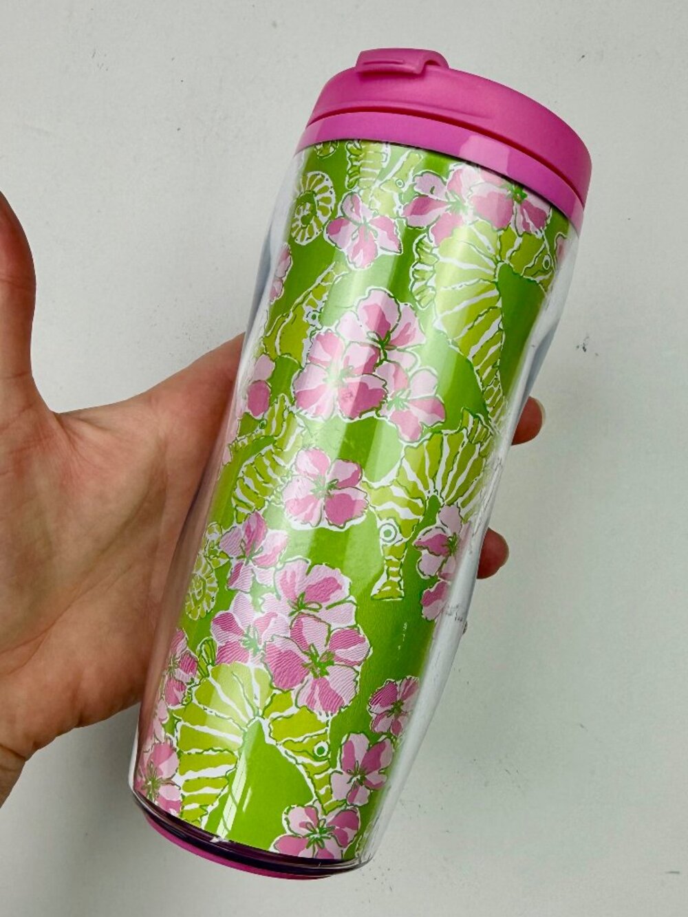 LILLY PULITZER Seahorse 12 oz Tumbler